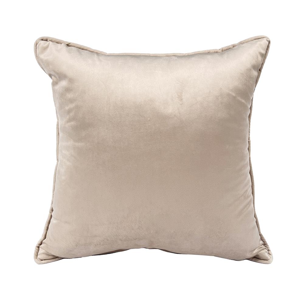 หมอนอิง HOME LIVING STYLE HOUNDSTOOTH 18X18 นิ้ว สีครีม