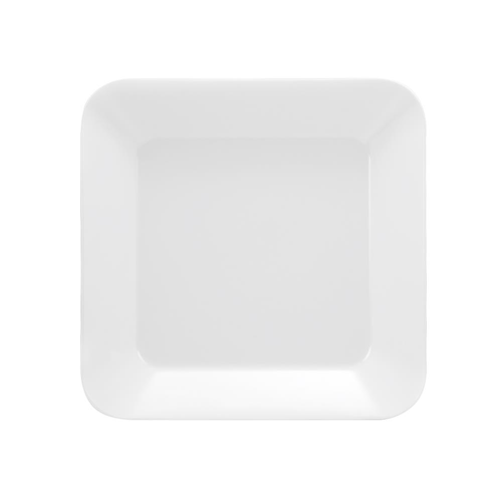 จานเมลามีนเหลี่ยม 8 นิ้ว SUPERWARE SQUARE WHITE