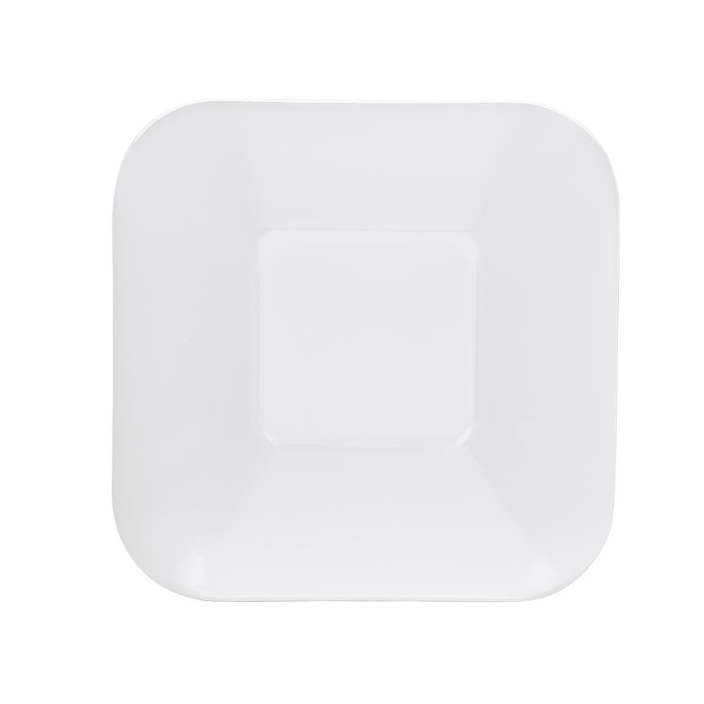 ชามเมลามีนเหลี่ยม 7.5 นิ้ว SUPERWARE SQUARE WHITE