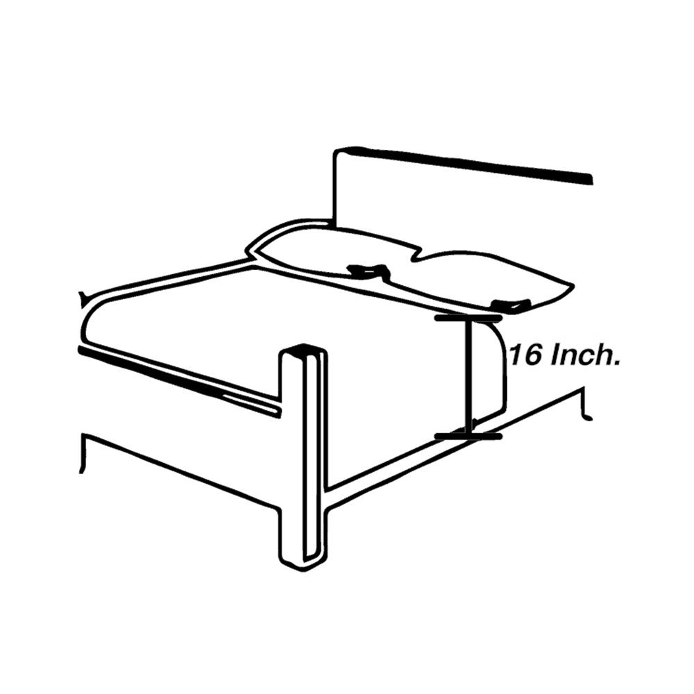 ชุดผ้าปูที่นอน 6 ฟุต 6 ชิ้น HOME LIVING STYLE HAZEL สี BROWN
