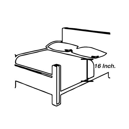 ชุดผ้าปูที่นอน 6 ฟุต 6 ชิ้น HOME LIVING STYLE HAZEL สี BROWN_7