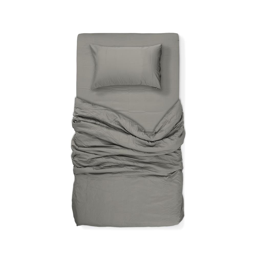 ชุดผ้าปูที่นอน 3.5 ฟุต 4 ชิ้น BENEATH GENTRY GREY สีเทา