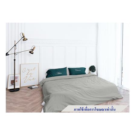 ชุดผ้าปูที่นอน 3.5 ฟุต 4 ชิ้น BENEATH GENTRY GREY สีเทา_0