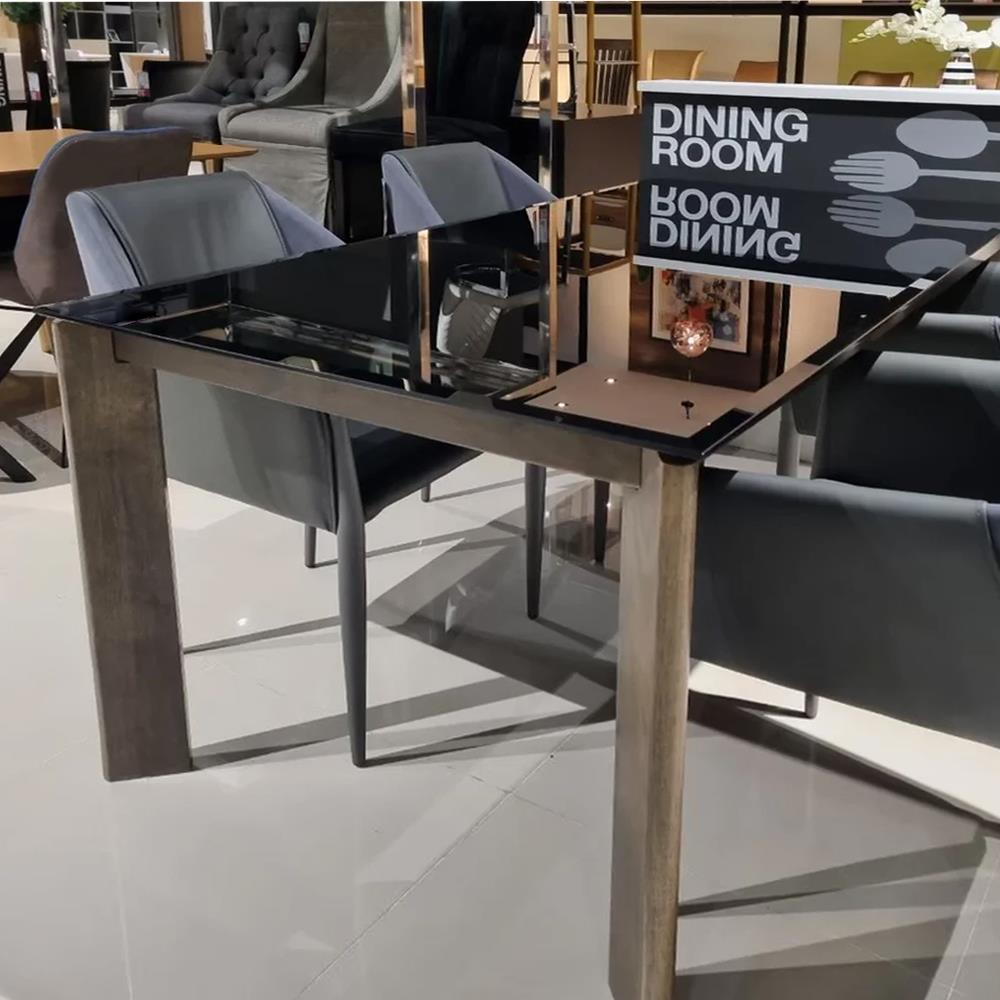 โต๊ะทานข้าว SB FURNITURE ISTAN สีดำ