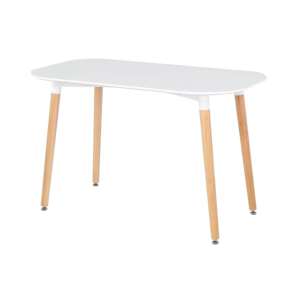 โต๊ะทานข้าว SB FURNITURE LASTA A120 สีขาว