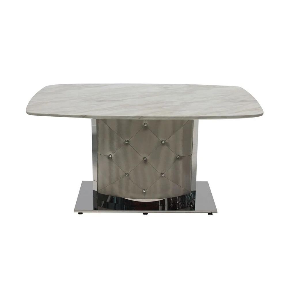 โต๊ะทานข้าว SB FURNITURE AIMON สีครีม