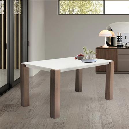 โต๊ะทานข้าว SB FURNITURE EDWARD 153 3VENEER 19126062 สีขาว_2