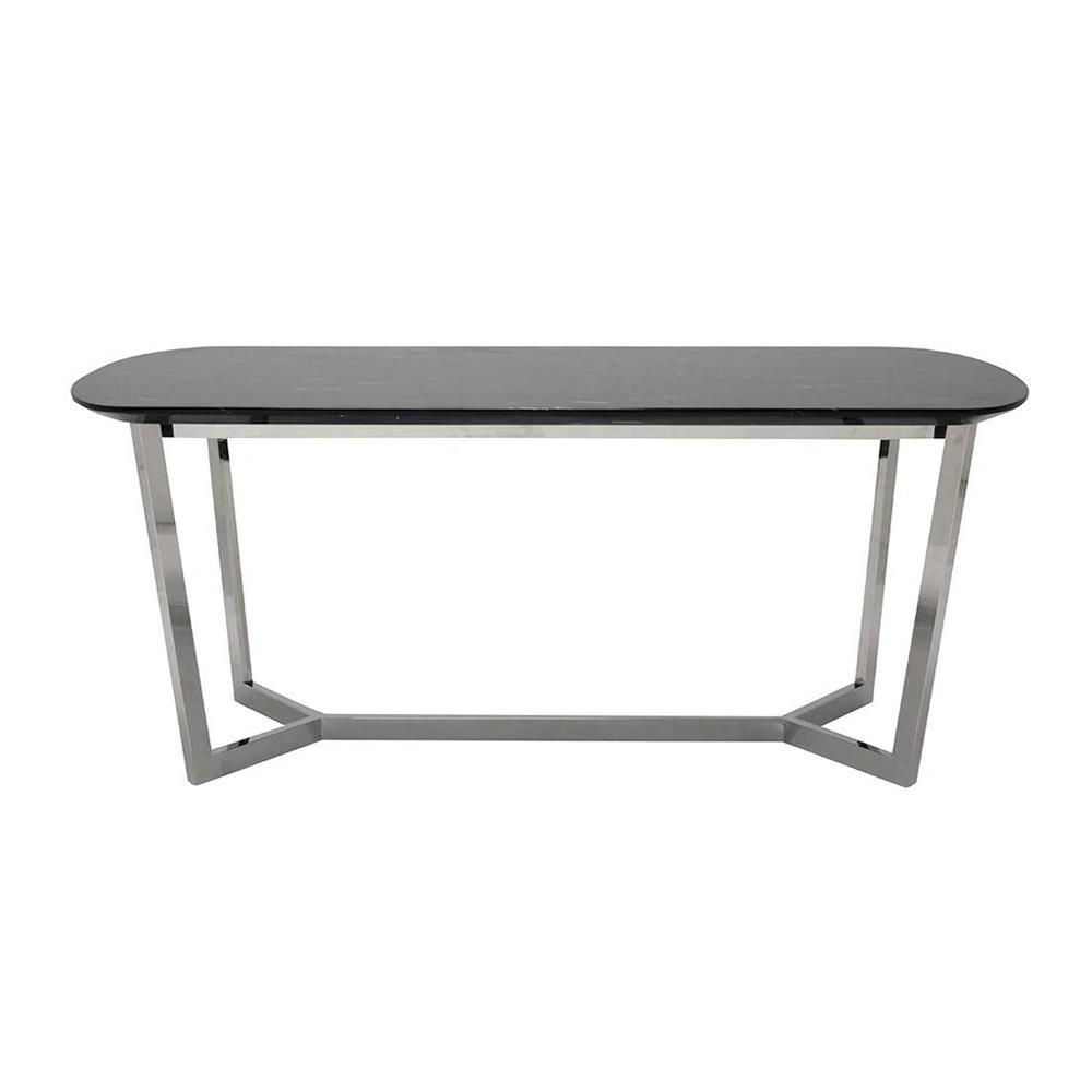 โต๊ะทานข้าว SB FURNITURE AVENTE A180 สีดำ