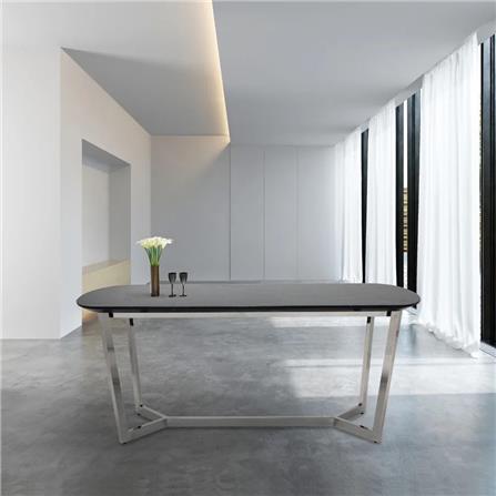 โต๊ะทานข้าว SB FURNITURE AVENTE A180 สีดำ_3