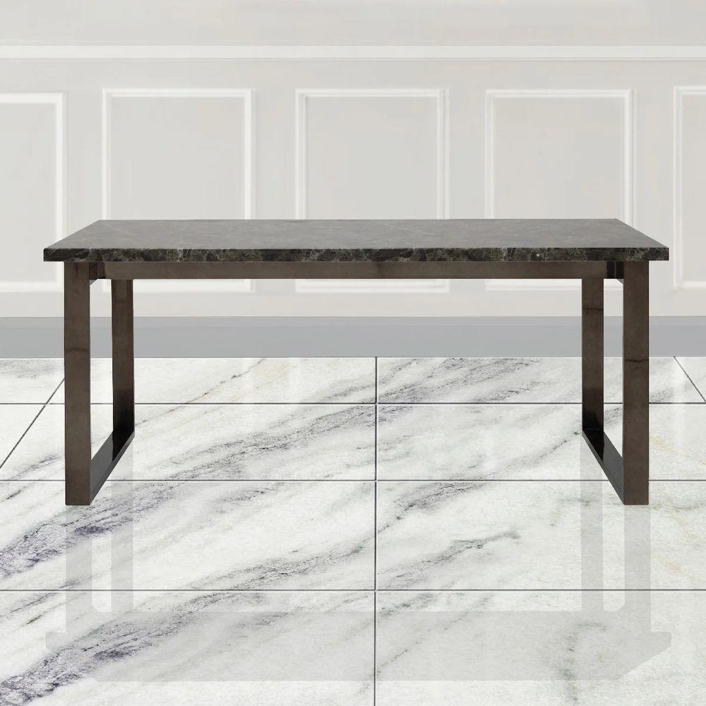 โต๊ะทานข้าว SB FURNITURE PLATZ A180 2 BRONZE สีน้ำตาลเข้ม