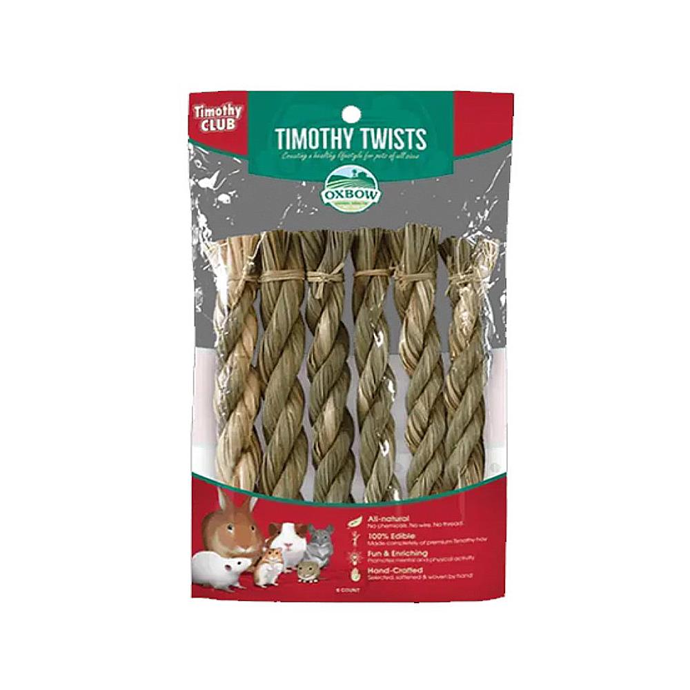 หญ้าทิโมธีพันแท่งเกลียว OXBOW TIMOTHY TWISTS