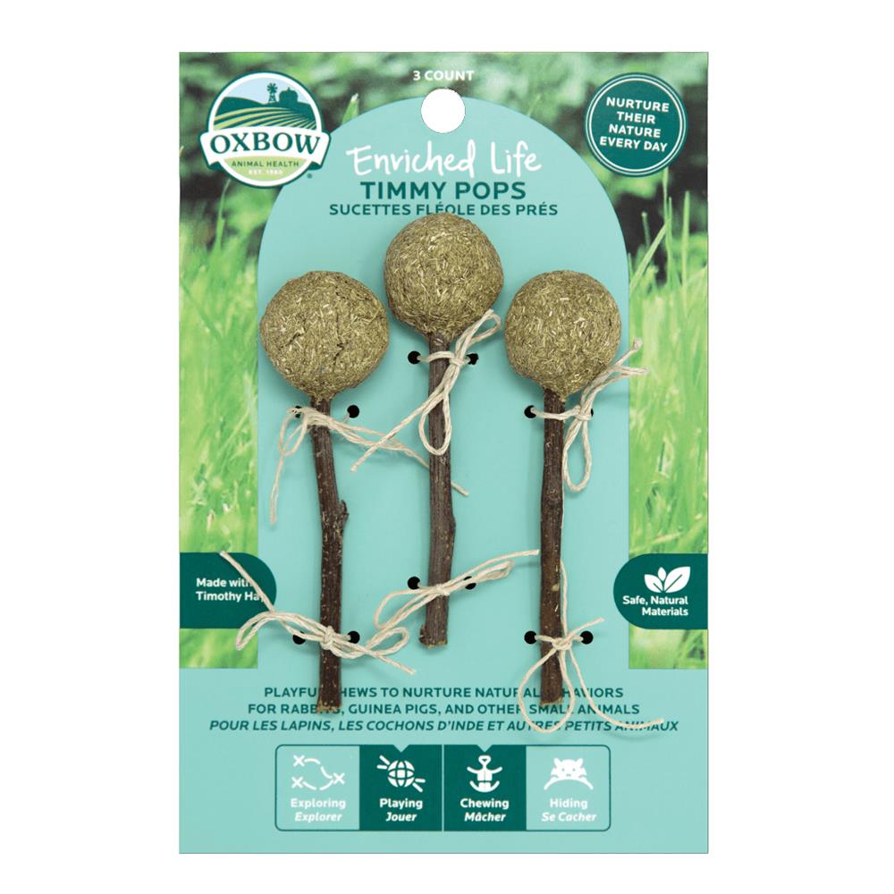 ของเล่นสัตว์ฟันแทะ OXBOW ENRICHED LIFE TIMMY POP