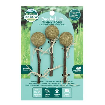 ของเล่นสัตว์ฟันแทะ OXBOW ENRICHED LIFE TIMMY POP