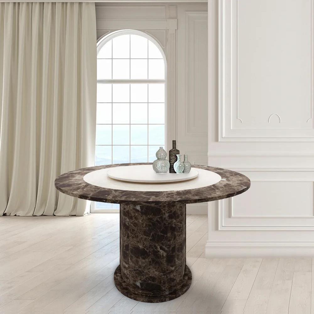 โต๊ะทานข้าว SB FURNITURE FIRSTTINUM A150 สีน้ำตาล