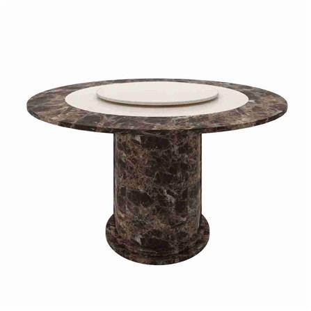 โต๊ะทานข้าว SB FURNITURE FIRSTTINUM A150 สีน้ำตาล_0