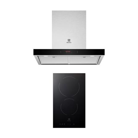 เตาฝัง+เครื่องดูดควัน ELECTROLUX EHC325BA+ECT6740S