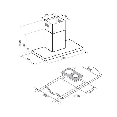 เตาฝัง+เครื่องดูดควัน ELECTROLUX EHC325BA+ECT6740S_5