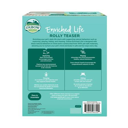 ของเล่นสัตว์ฟันแทะ OXBOW ENRICHED LIFE ROLLY TEASER_1