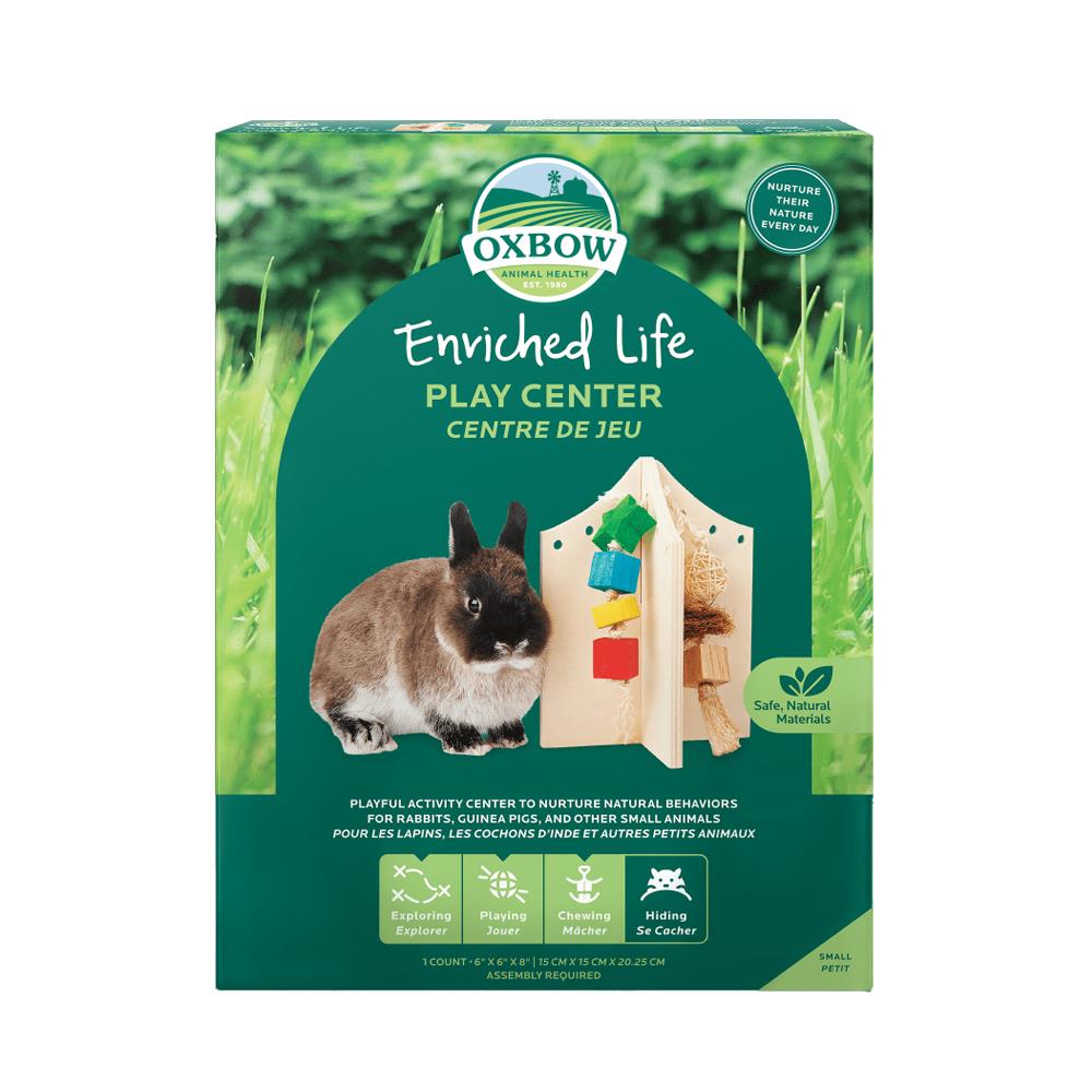 ของเล่นสัตว์ฟันแทะ OXBOW ENRICHED LIFE PLAY CENTER ไซซ์ S