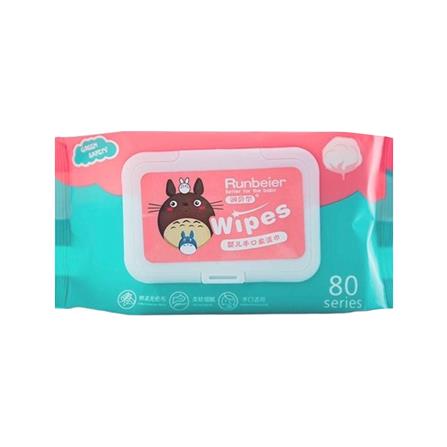 ผ้าเช็ดทำความสะอาดผิว HANSEN 80 แผ่น_0