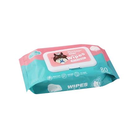 ผ้าเช็ดทำความสะอาดผิว HANSEN 80 แผ่น_1