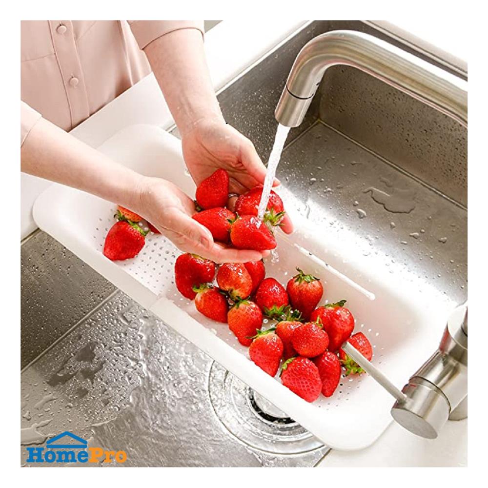 ตะแกรงพลาสติกยืดหด PARNO PAR-AP-ONEW สีขาว