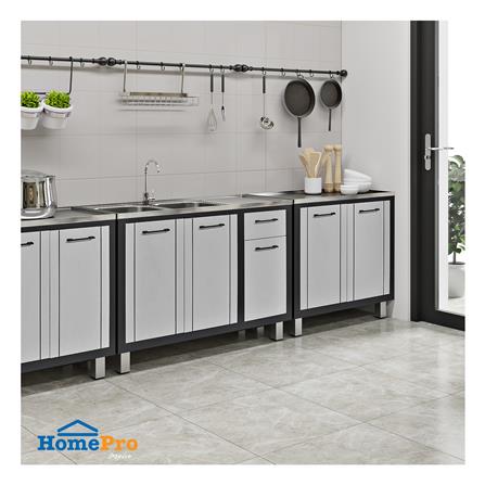 ตู้ตั้งพื้น CABIN HARVIN 1 หลุม 1 ที่พัก 90 ซม. สีเทา_2