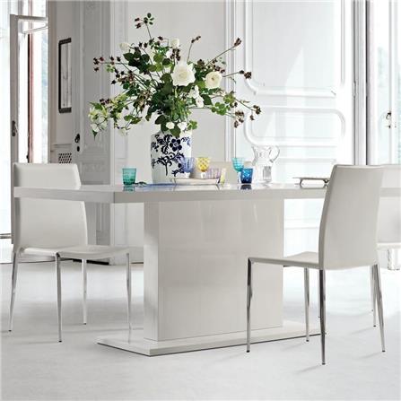 ชุดโต๊ะทานข้าว 4 ที่นั่ง SB FURNITURE JOCASTA/YINTA สีขาว_3