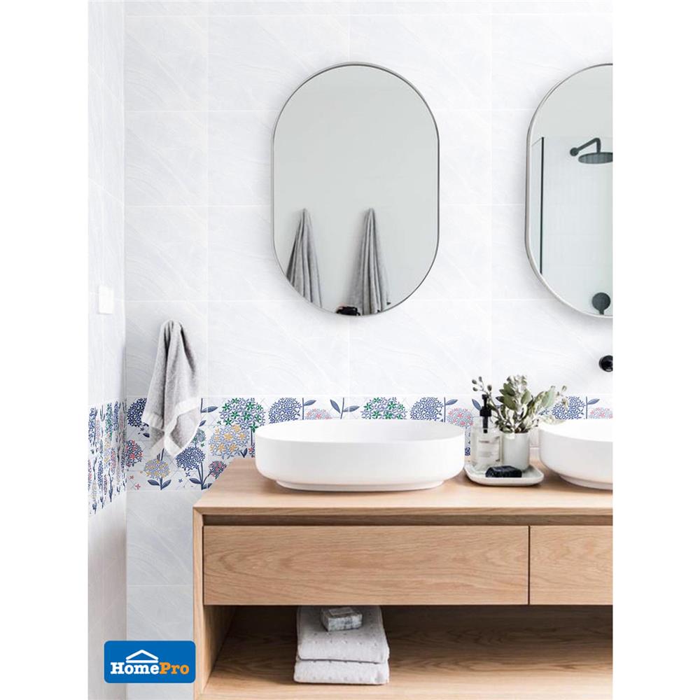 กระเบื้องผนัง 30x45 ซม. TARA จินนี่ ไวท์ 0.81M2