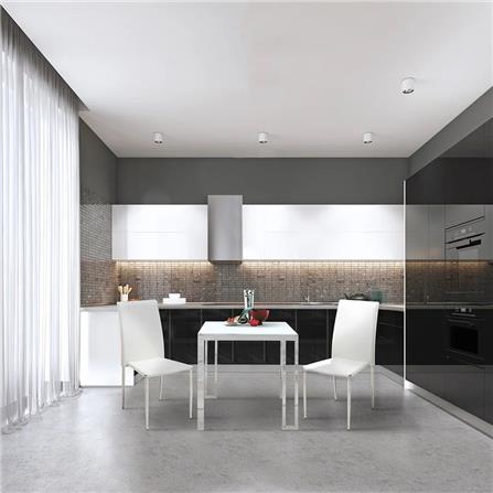 ชุดโต๊ะทานข้าว 2 ที่นั่ง SB FURNITURE MONTIS/YINTA สีขาว_4