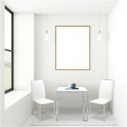 ชุดโต๊ะทานข้าว 2 ที่นั่ง SB FURNITURE MONTIS/YINTA สีขาว_5