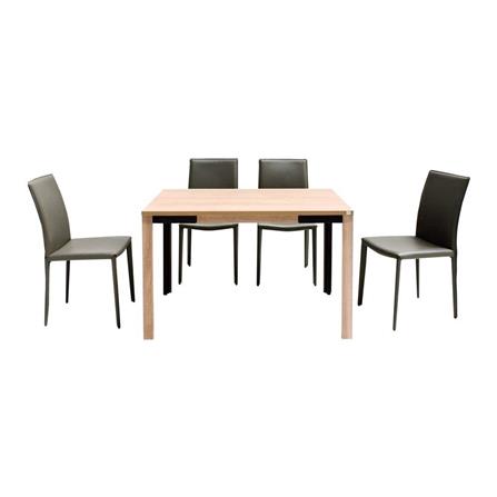 ชุดโต๊ะทานข้าว 4 ที่นั่ง SB FURNITURE COUPE สีไม้อ่อน_0