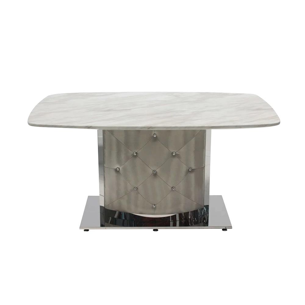 ชุดโต๊ะทานข้าว 4 ที่นั่ง SB FURNITURE AIMON/YINTA สีขาว