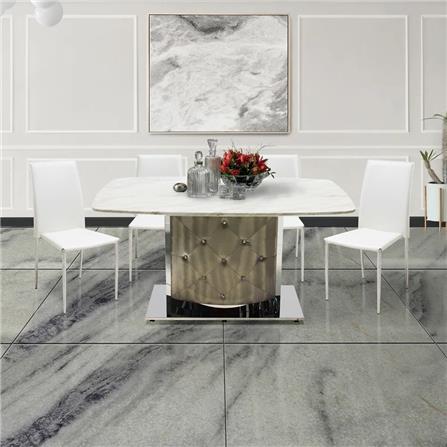 ชุดโต๊ะทานข้าว 4 ที่นั่ง SB FURNITURE AIMON/YINTA สีขาว_2