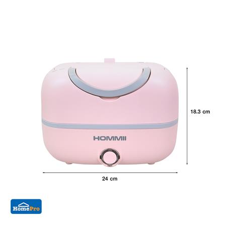 ปิ่นโตไฟฟ้า HOMMII TFH-01-PINK 1.2 ลิตร สีชมพู_9