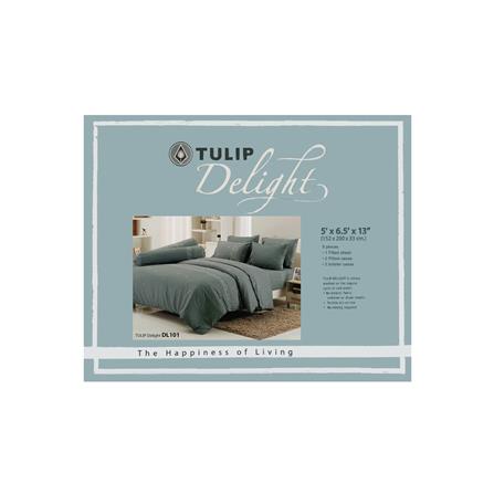 ชุดผ้าปูที่นอน 5 ฟุต 5 ชิ้น TULIP DELIGHT 60013-DL101_3