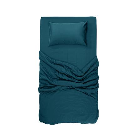 ชุดผ้าปูที่นอน 3.5 ฟุต 3 ชิ้น BENEATH DARK GREEN สีเขียวเข้ม_4
