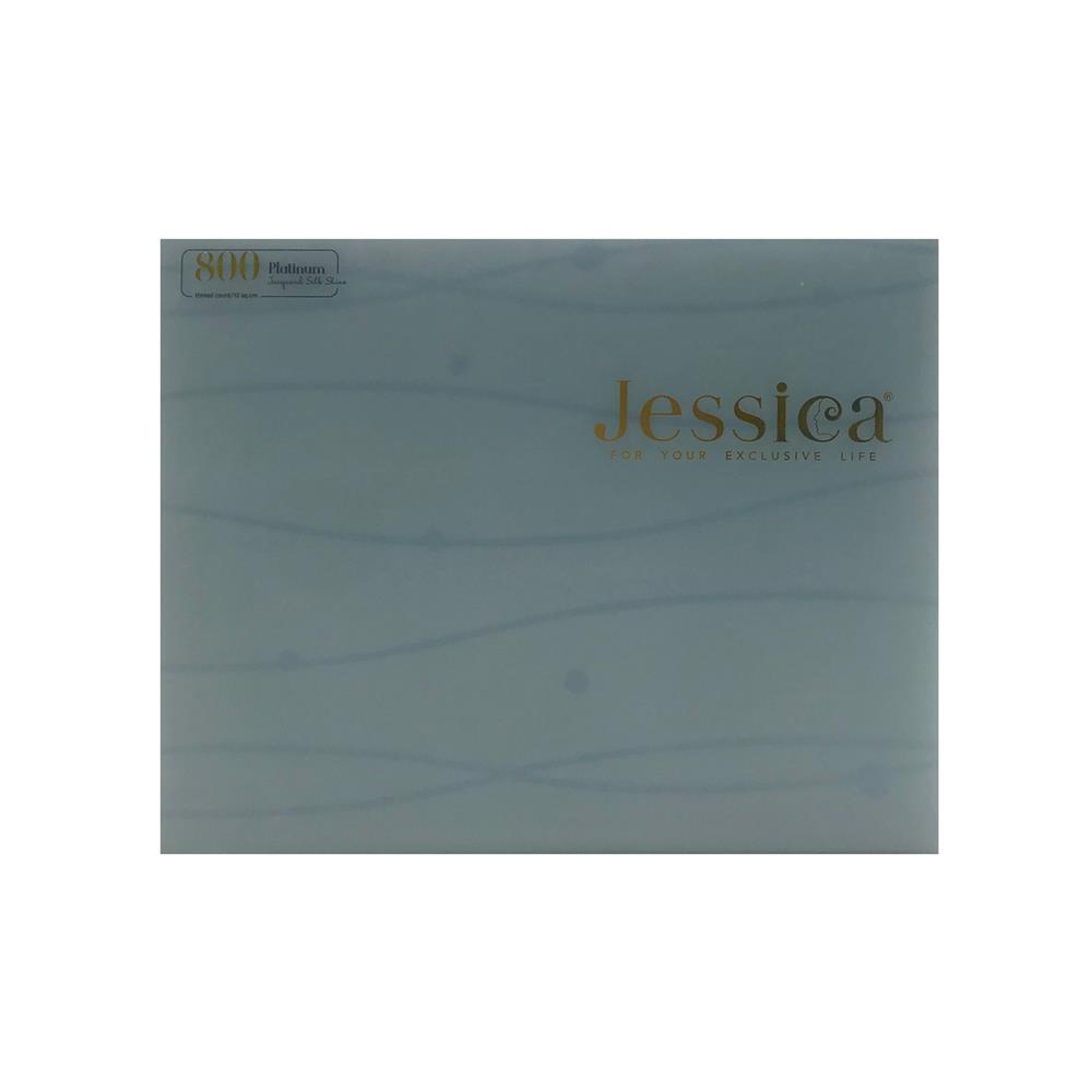 ชุดผ้าปูที่นอน 6 ฟุต 5 ชิ้น JESSICA PLATINUM 21043QZ007