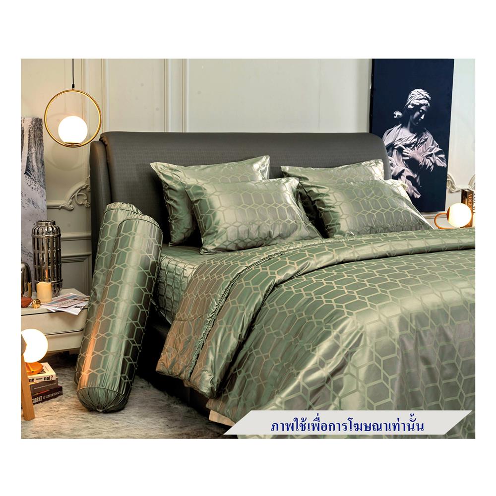 ชุดผ้าปูที่นอน 6 ฟุต 5 ชิ้น JESSICA PLATINUM 21043QZ003