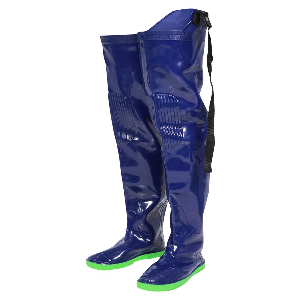 รองเท้าบูท DEXZON สูง 80 ซม. เบอร์ 42 สีน้ำเงิน