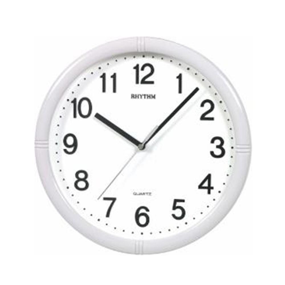 นาฬิกาแขวน RHYTHM CMG434NR03 11 นิ้ว สีขาว