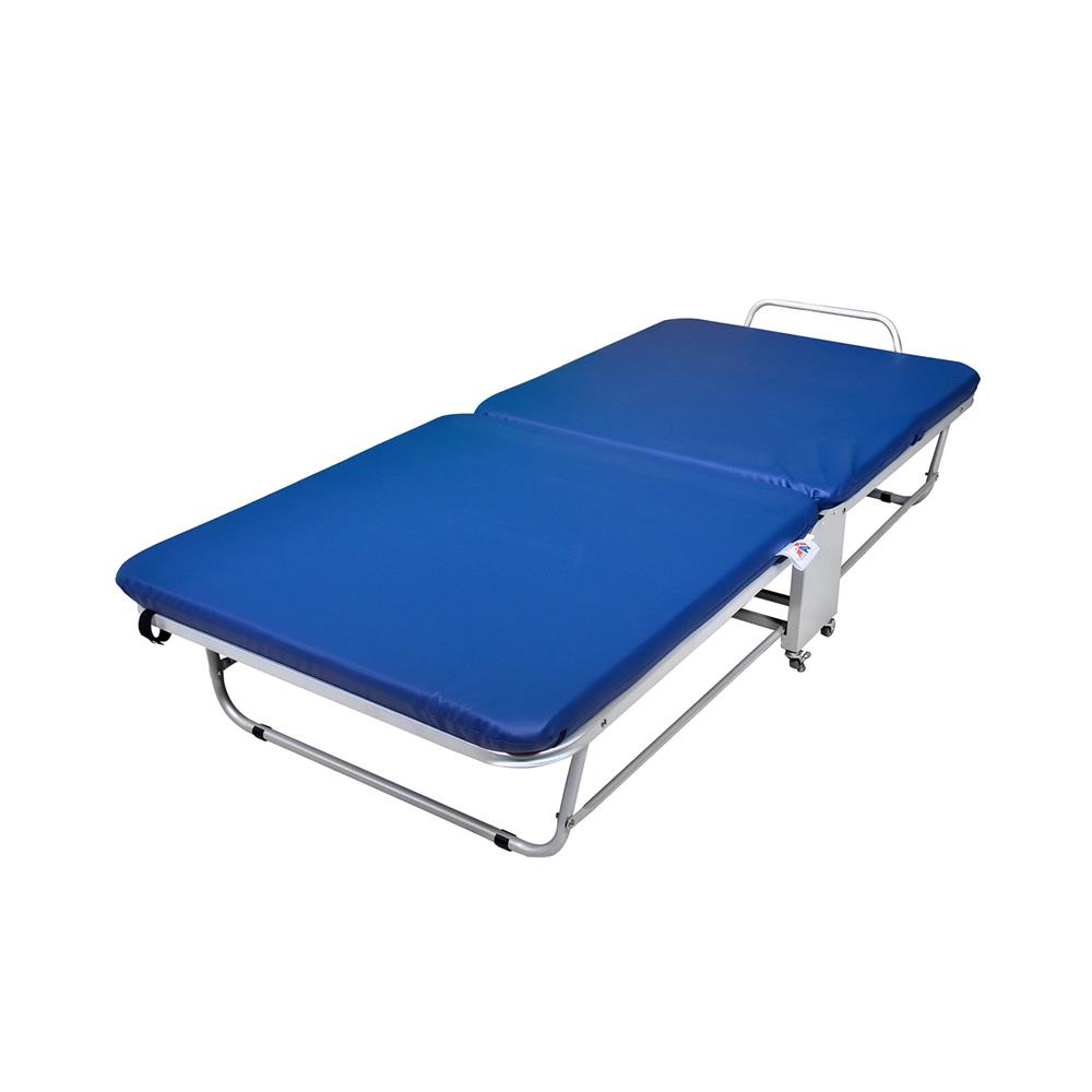 เตียงพับ THAIBULL 2107 UPGRADE 75X190X37 ซม. สีน้ำเงิน