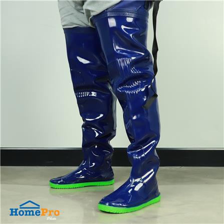 รองเท้าบูท DEXZON สูง 80 ซม. เบอร์ 39 สีน้ำเงิน_5