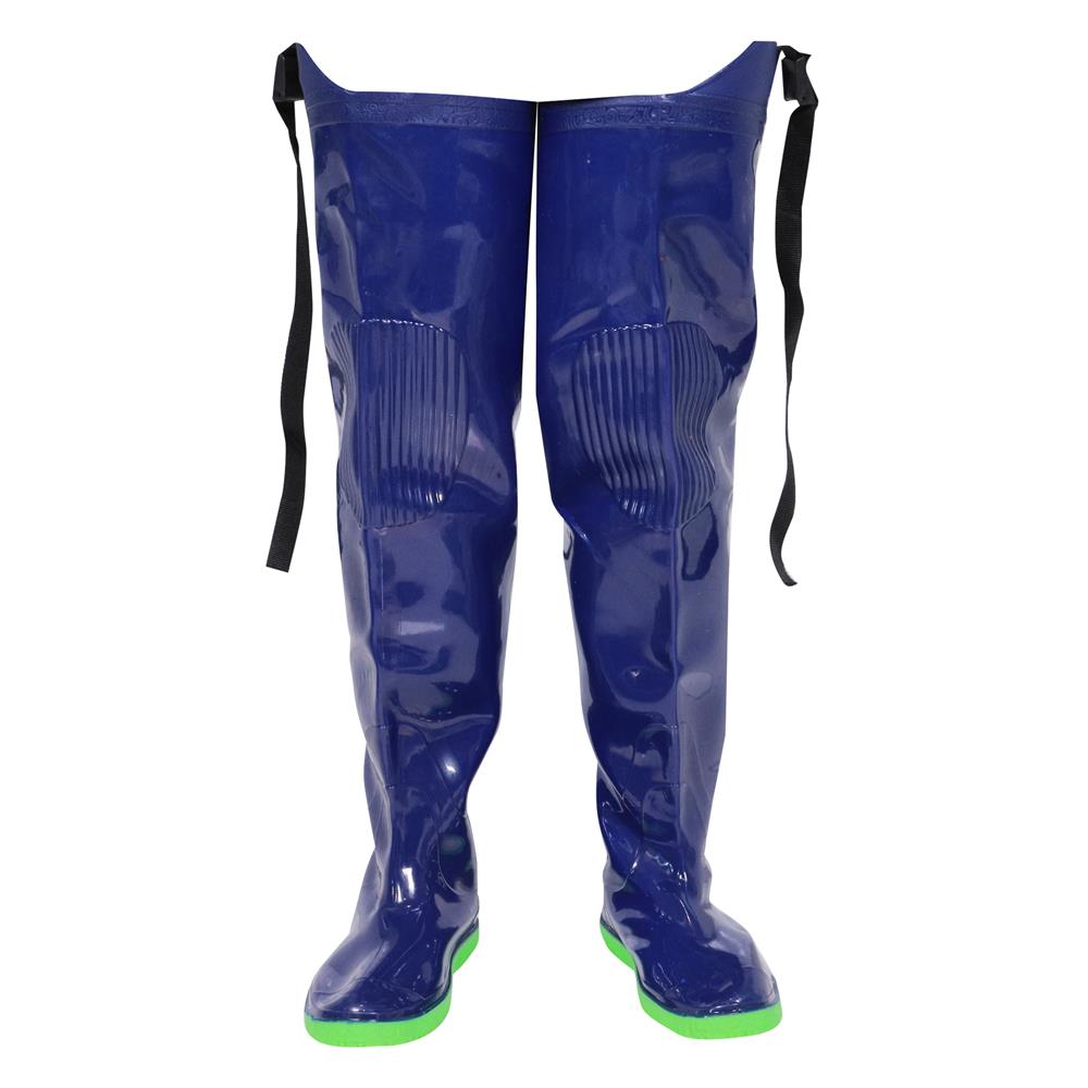 รองเท้าบูท DEXZON สูง 80 ซม. เบอร์ 41 สีน้ำเงิน