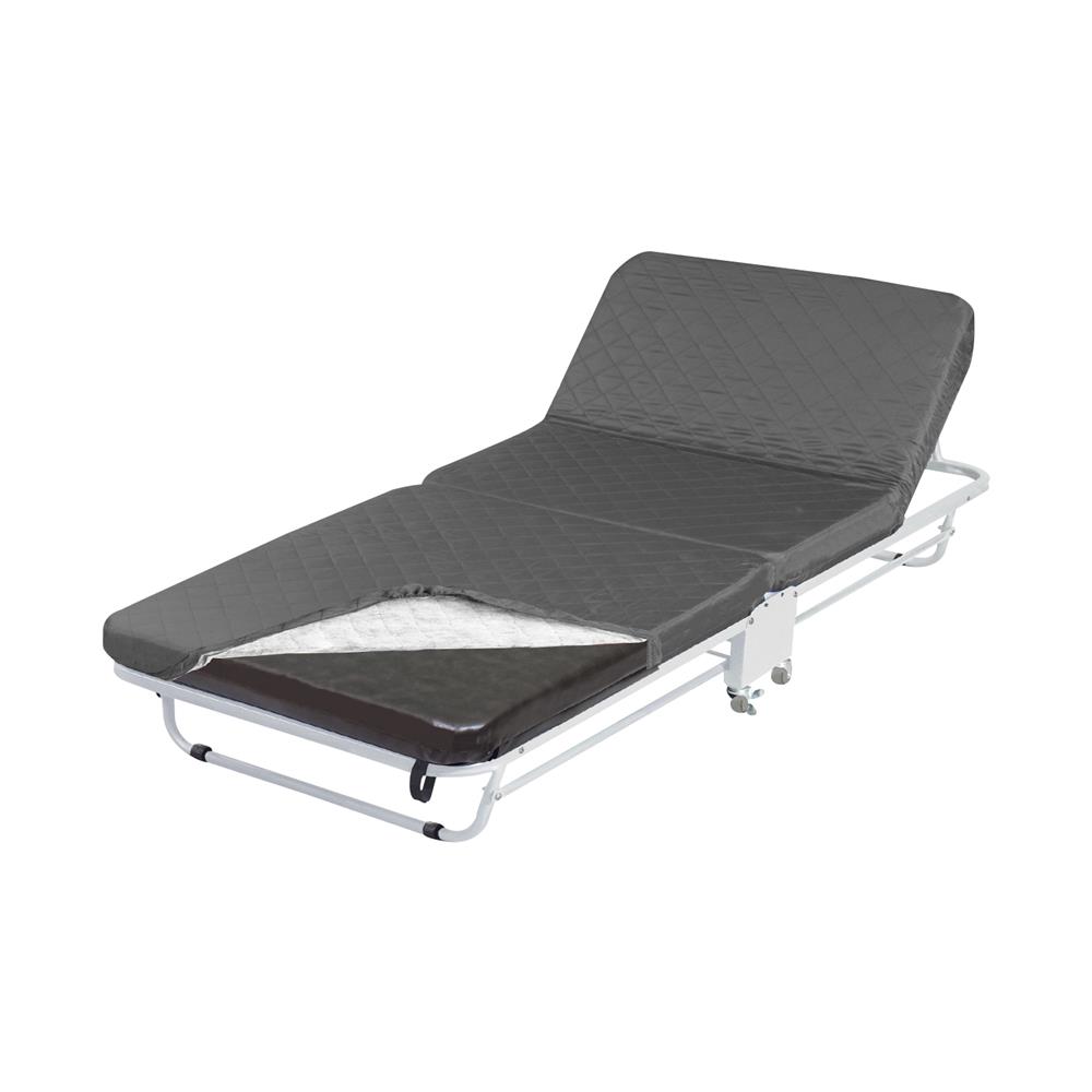 เตียงพับ THAIBULL 2107 UPGRADE 75X190X37 ซม. สีเทา