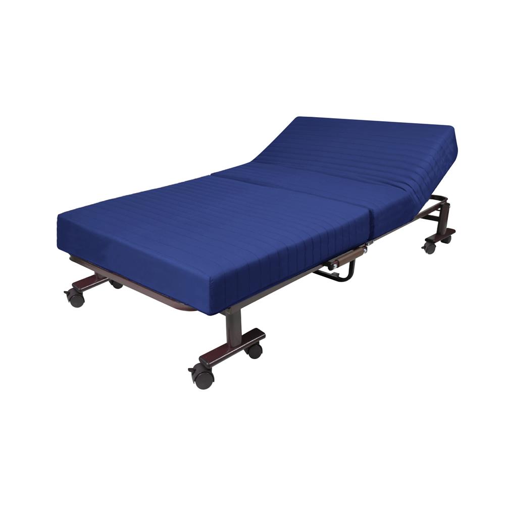 เตียงพับพร้อม TOPPER THAIBULL OLT504-100B สีน้ำเงิน