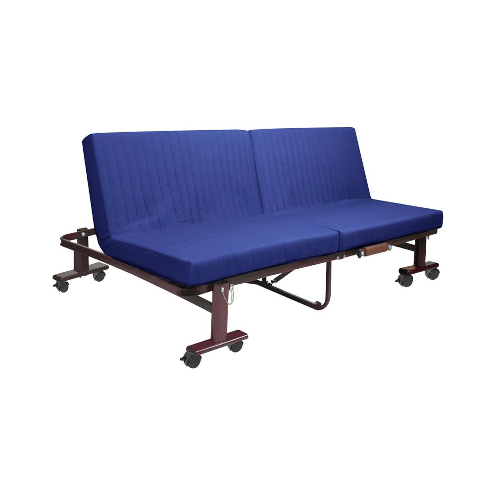 เตียงพับพร้อม TOPPER THAIBULL OLT504-100B สีน้ำเงิน