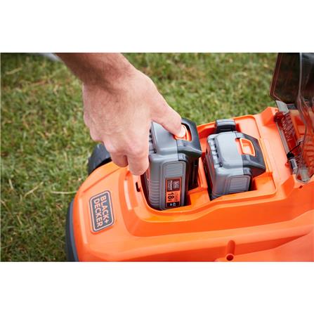 รถตัดหญ้าไร้สาย (พร้อมแบตเตอรี่) BLACK&DECKER BCMW33184L2-QW_6
