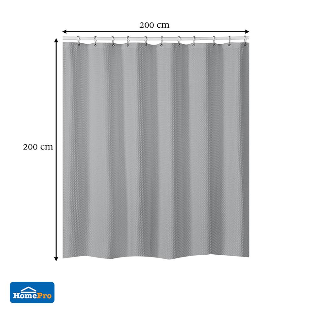 ม่านห้องน้ำ POLYESTER MOYA SC9645E 200X200 ซม.