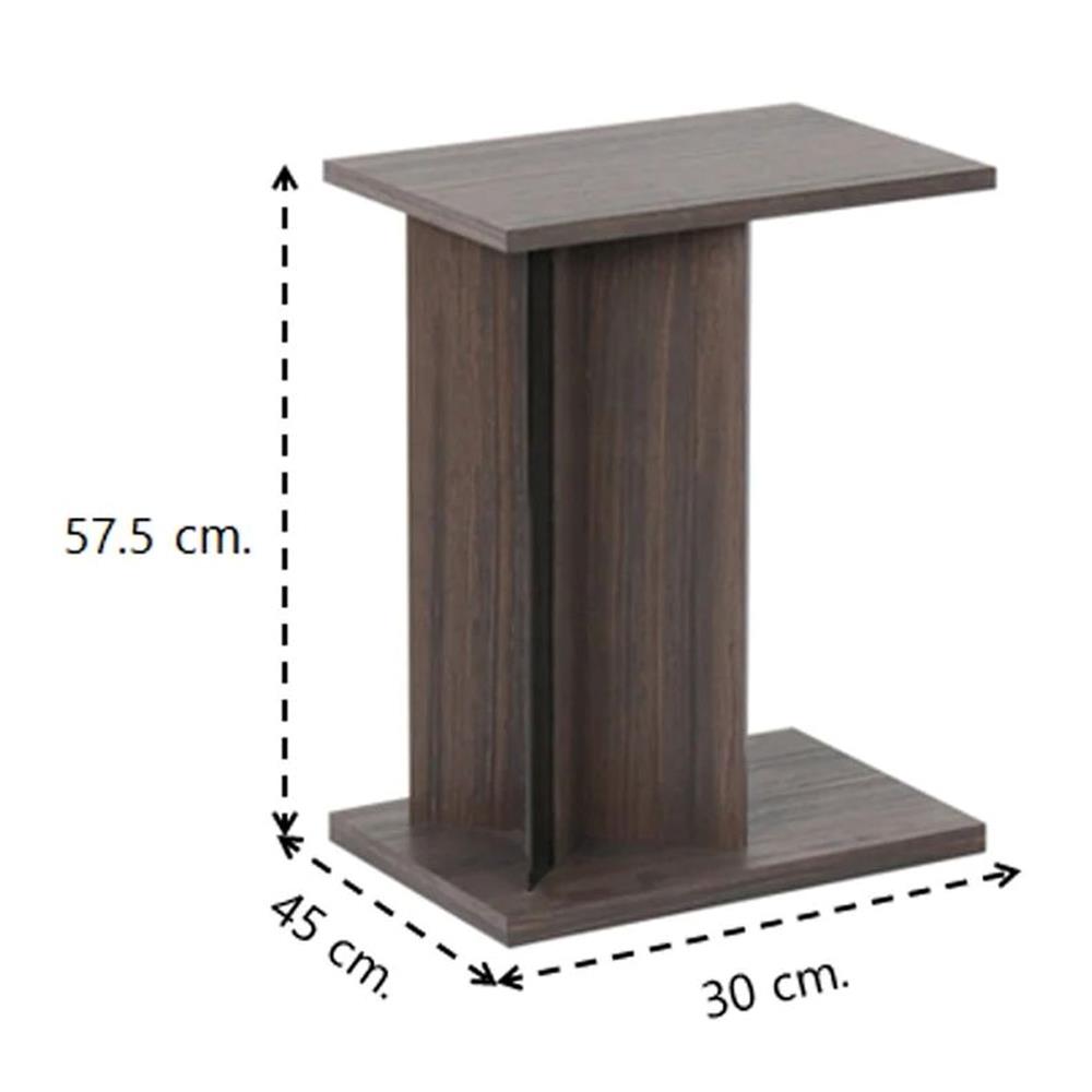 โต๊ะข้าง SB FURNITURE FRIGO ET30 30 ซม. สีไม้เข้ม